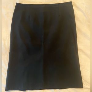 Theory black pencil skirt